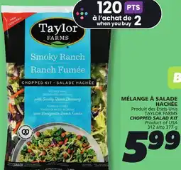 IGA TAYLOR FARMS CHOPPED SALAD KIT offer