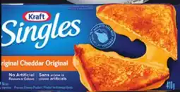 IGA KRAFT SINGLES SLICED PROCESS CHEESE PRODUCT offer