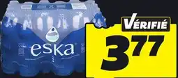 IGA ESKA NATURAL SPRING WATER offer