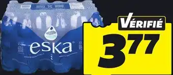 IGA ESKA NATURAL SPRING WATER offer