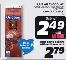 IGA SEALTEST CHOCOLATE MILK offer
