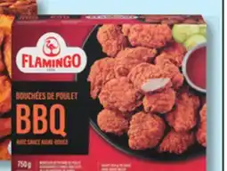 IGA FLAMINGO FROZEN BREADED CHICKEN BREAST CHUNKIES offer