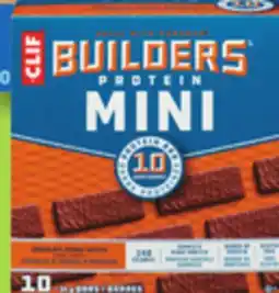 IGA CLIF BUILDERS MINI PROTEIN BARS offer
