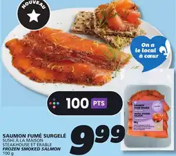 IGA SUSHI À LA MAISON FROZEN SMOKED SALMON offer
