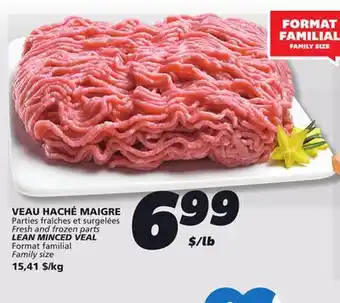 IGA LEAN MINCED VEAL offer
