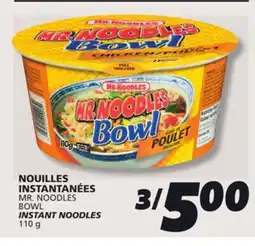 IGA MR. NOODLES BOWL INSTANT NOODLES offer