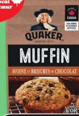 IGA QUAKER COOKIE OR MUFFIN MIX offer