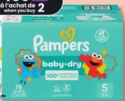 IGA PAMPERS (336 or 504) DIAPERS OR WIPES offer