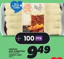 IGA TOP DESSERT CARROT CAKE offer