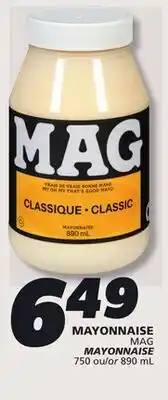 IGA MAG MAYONNAISE offer