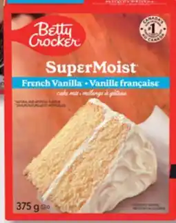 IGA BETTY CROCKER SUPERMOIST CAKE MIX offer