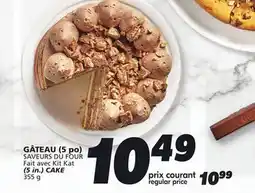 IGA SAVEURS DU FOUR (5 in.) CAKE offer