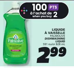 IGA PALMOLIVE DISHWASHING LIQUID offer