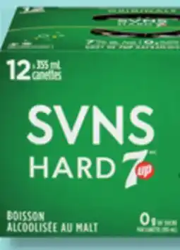 IGA SVNS HARD 7-UP ALCOHOLIC MALT BEVERAGE offer