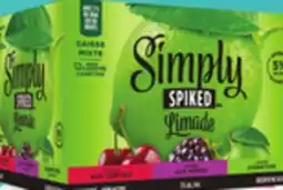 IGA SIMPLY SPIKED ALCOHOLIC MALT BEVERAGE offer