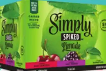 IGA SIMPLY SPIKED ALCOHOLIC MALT BEVERAGE offer