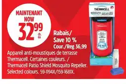 Canadian Tire Thermacell Patio Shield Mosquito Repeller offer