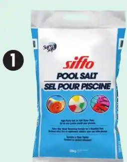 Canadian Tire Sifto Pool Salt, 20kg offer