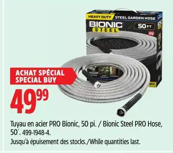 Canadian Tire Bionic Steel PRO Hose, 50´ offer