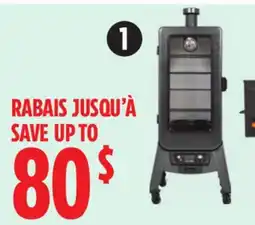 Canadian Tire Pit Boss 3-Series Digital 4-Rack Wood Pellet Vertical Smoker offer