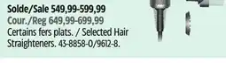 Canadian Tire Dyson Selected Hair Straighteners offer