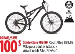 Canadian Tire Raleigh Attack Adult Bike offer