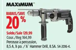 Canadian Tire MAXIMUM 1⁄2˝ Hammer Drill offer