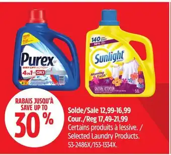 Canadian Tire Selected Laundry Products offer