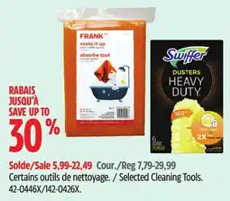Canadian Tire Selected Cleaning Tools offer