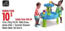 Canadian Tire STEP 2 Summer Showers Water Table offer