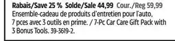 Canadian Tire Armor All 7-Pc Car Care Gift Pack with 3 Bonus Tools offer