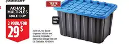 Canadian Tire Mastercraft Heavy-Duty Storage Tote with Lid offer
