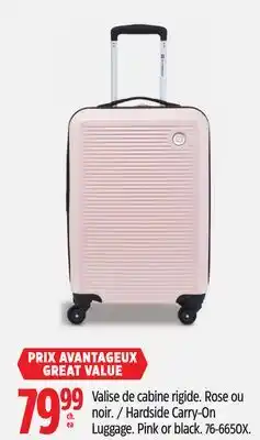 Canadian Tire Outbound Hardside Carry-On Luggage offer