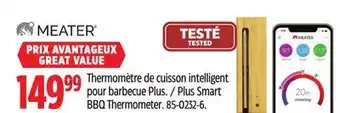 Canadian Tire Meater Plus Smart BBQ Thermometer offer