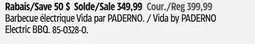 Canadian Tire Vida by PADERNO Electric BBQ offer