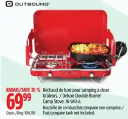 Canadian Tire OUTBOUND Deluxe Double-Burner Camp Stove offer