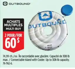 Canadian Tire OUTBOUND Connectable Island with Cooler offer