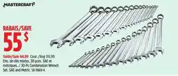 Canadian Tire Mastercraft 30-Pc Combination Wrench Set offer