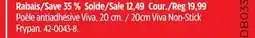 Canadian Tire T-fal 20cm Viva Non-Stick Frypan offer
