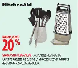 Canadian Tire KitchenAid Selected Kitchen Gadgets offer
