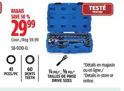 Canadian Tire Mastercraft Socket Set, SAE / Metric offer