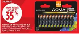 Canadian Tire NOMA Alkaline Batteries offer