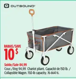 Canadian Tire Outbound Collapsible Wagon offer