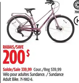 Canadian Tire Raleigh Sundance Adult Bike offer