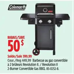 Canadian Tire Revolution II 2-Burner Convertible Gas BBQ offer