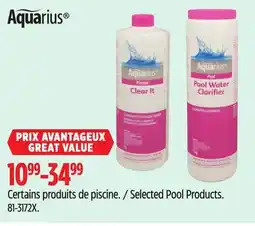Canadian Tire Aquarius Selected Pool Products offer