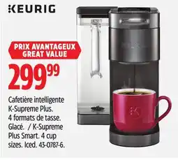 Canadian Tire Keurig K-Supreme Plus Smart offer