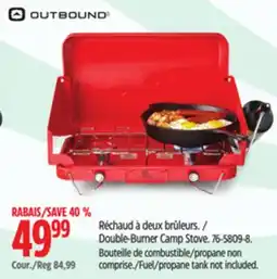 Canadian Tire Outbound Double-Burner Camp Stove offer