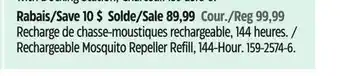 Canadian Tire THERMACELL Rechargeable Mosquito Repeller Refill, 144-Hour offer