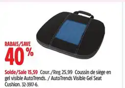 Canadian Tire AutoTrends Visible Gel Seat Cushion offer